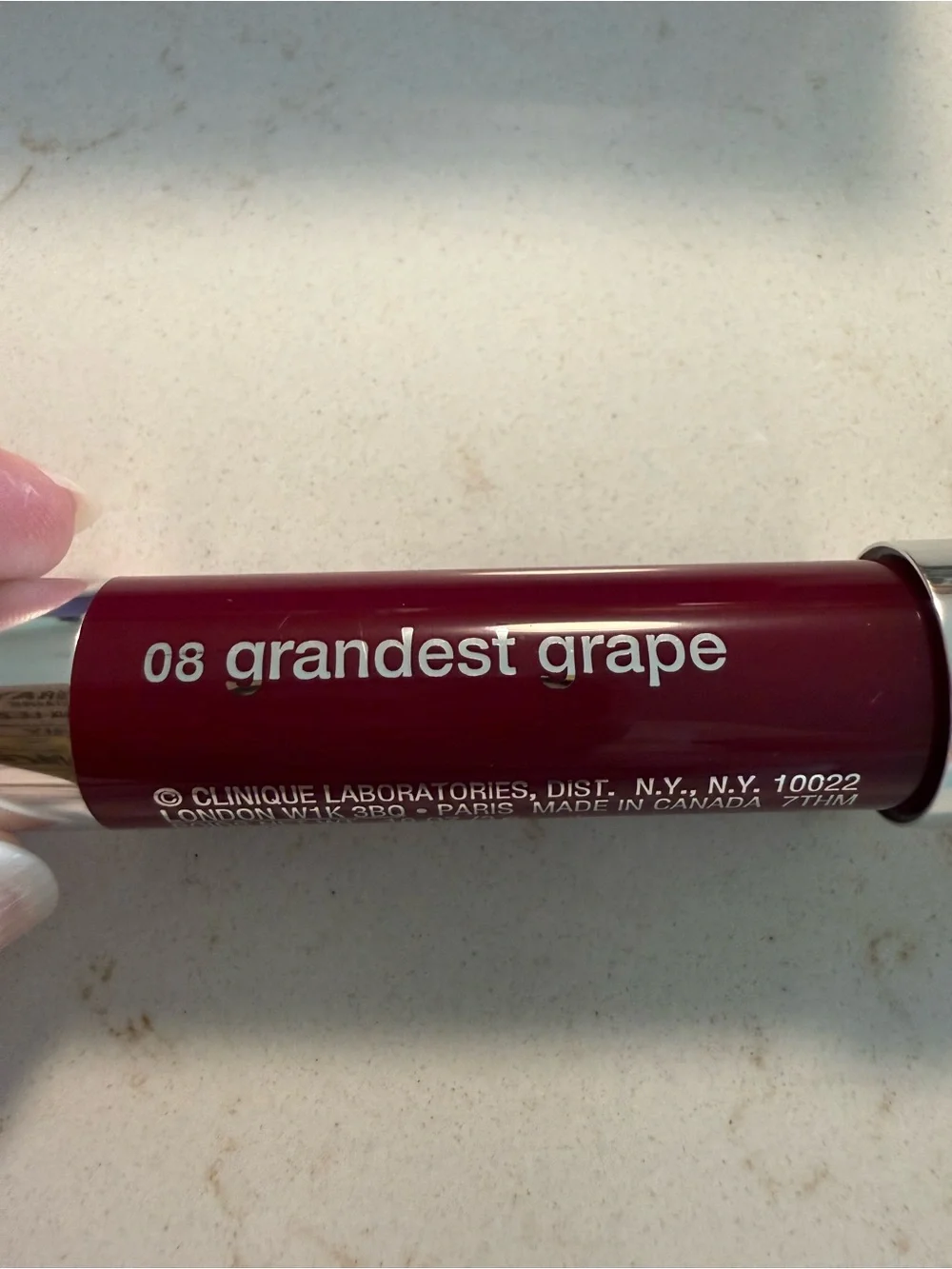 Clinique Paired in Purple Makeup Set - Grandest Grape & Hot Date Nail Enamel